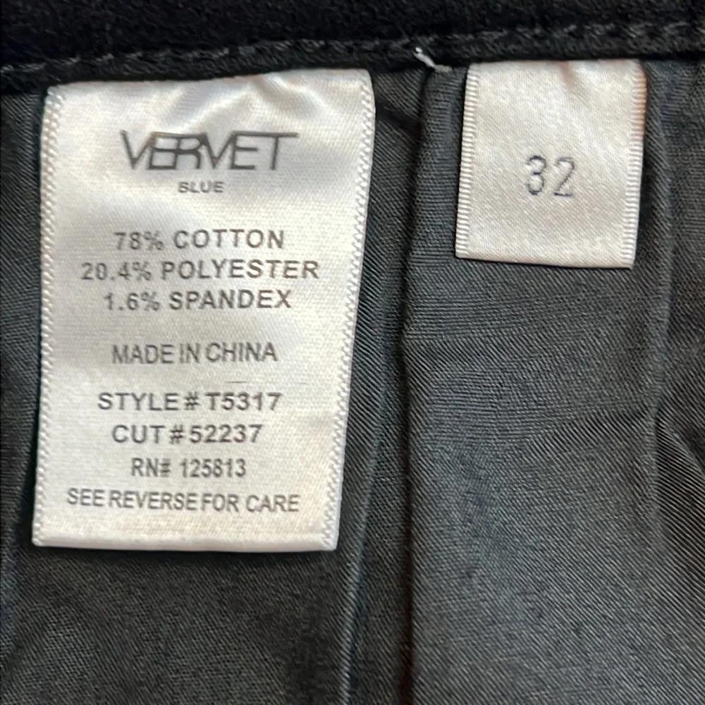 Vervet High Rise Super Flare Distressed Raw Hem VERVET by Flying Monkey Jeans 32